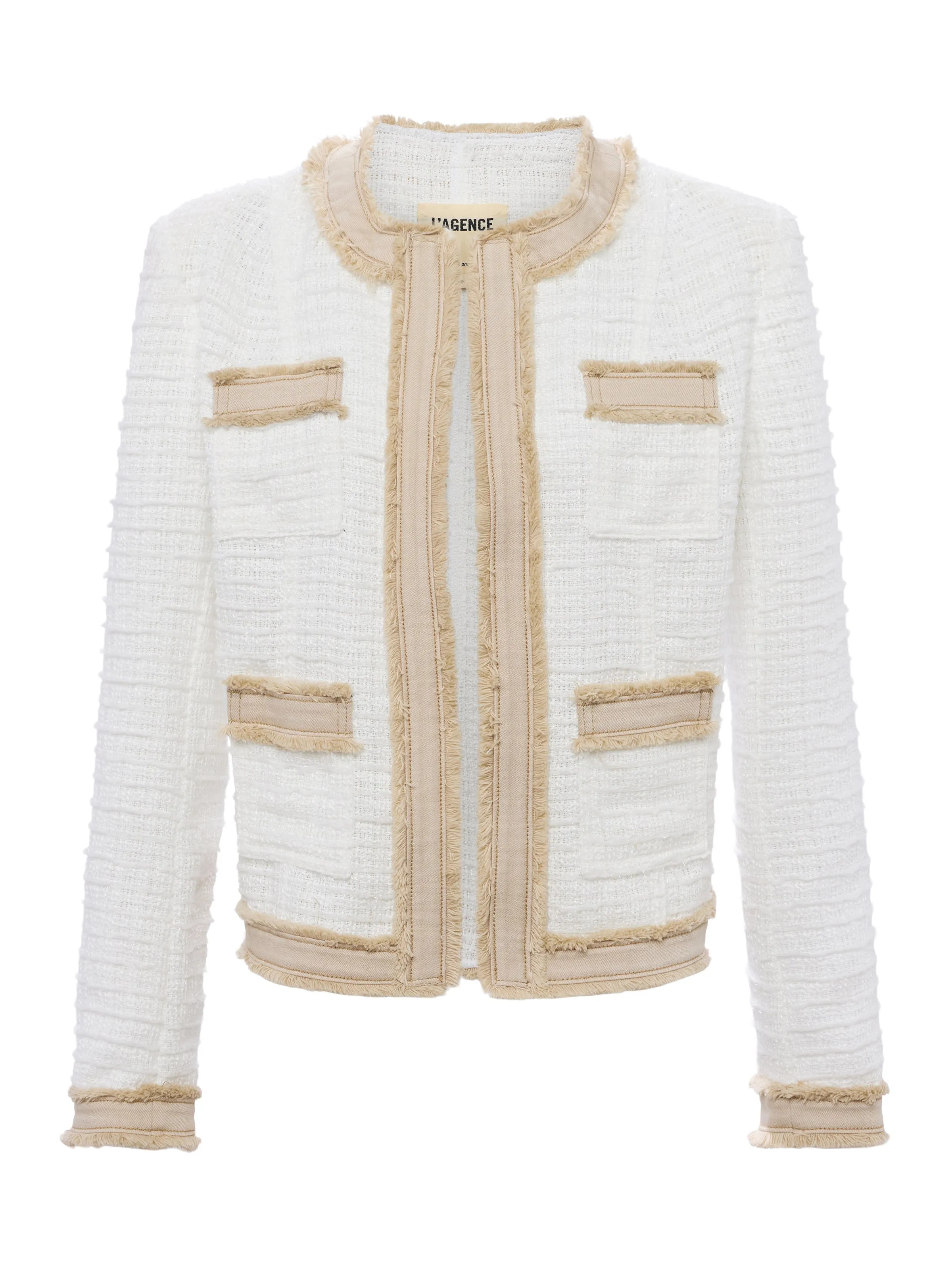 Agnes Tweed Denim Jacket