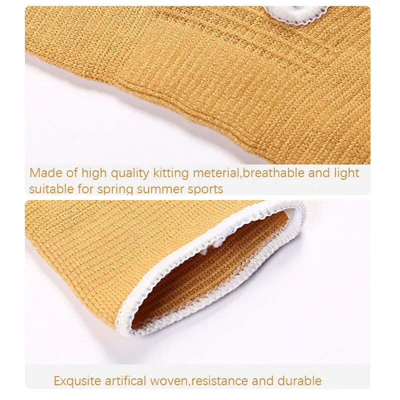 Ankle Support Compression Foot Elastic Bandage Wrap Sleeve Brace Kitting Ankle Protector Sports Relief Pain nakefit tobilleras (Khaki)