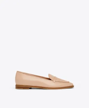 Barry Buff Leather Loafers