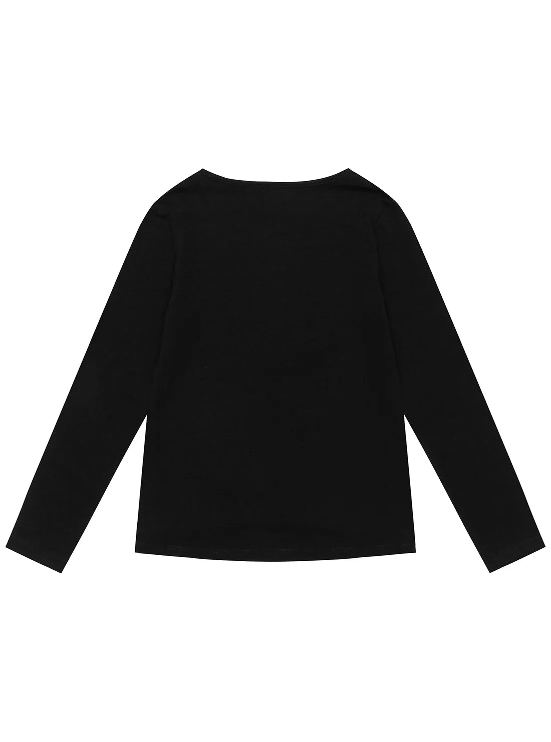 Black Long Sleeve T-Shirt (2-7)