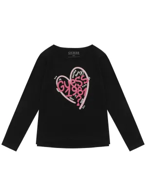 Black Long Sleeve T-Shirt (2-7)