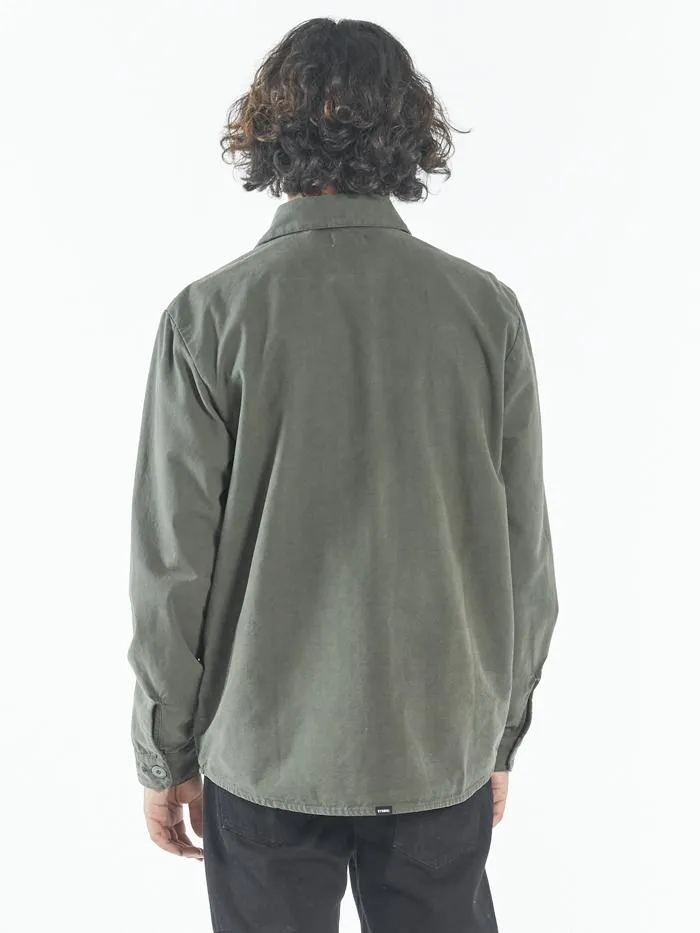 Brigade Overshirt - Army Green