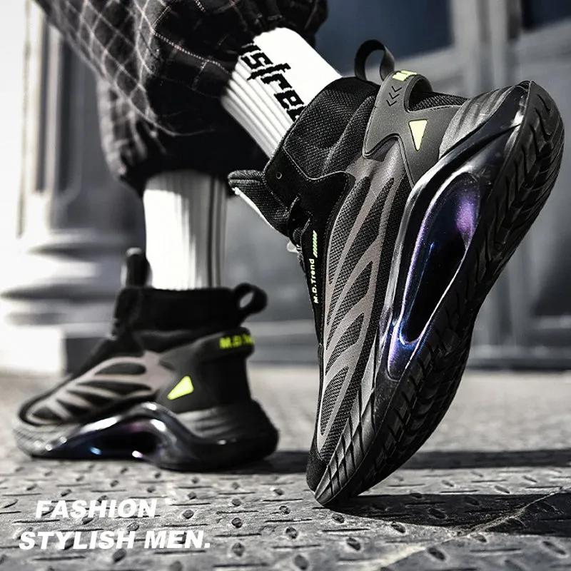 C4B-21012 Laser Luminous Trendy Casual Sports Shoes