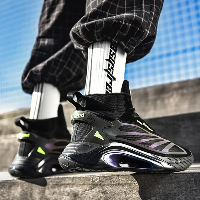 C4B-21012 Laser Luminous Trendy Casual Sports Shoes