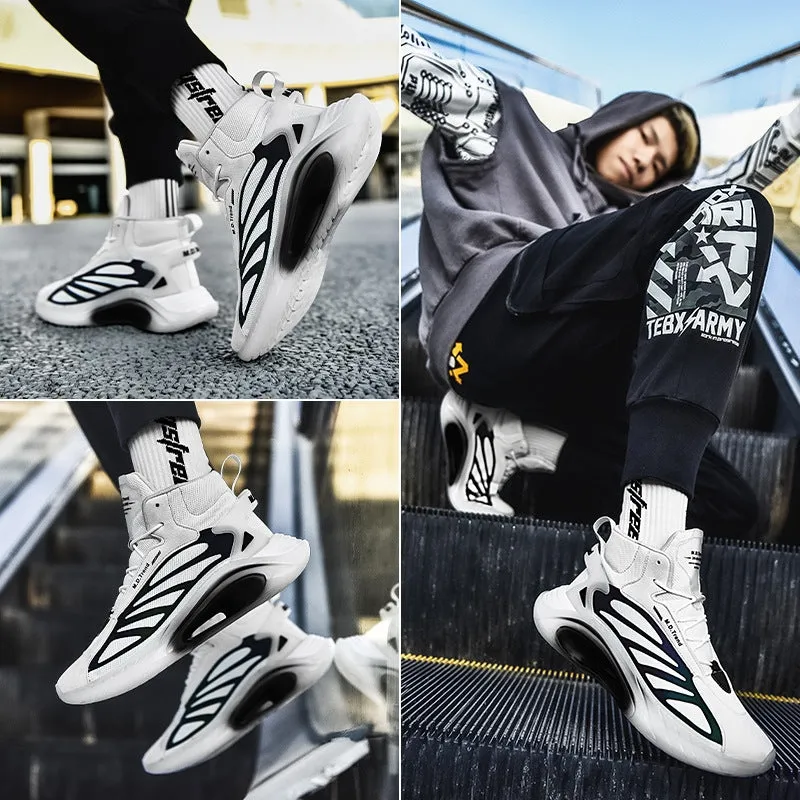 C4B-21012 Laser Luminous Trendy Casual Sports Shoes