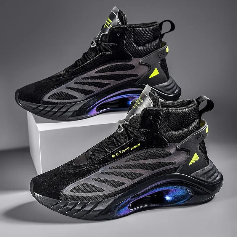 C4B-21012 Laser Luminous Trendy Casual Sports Shoes