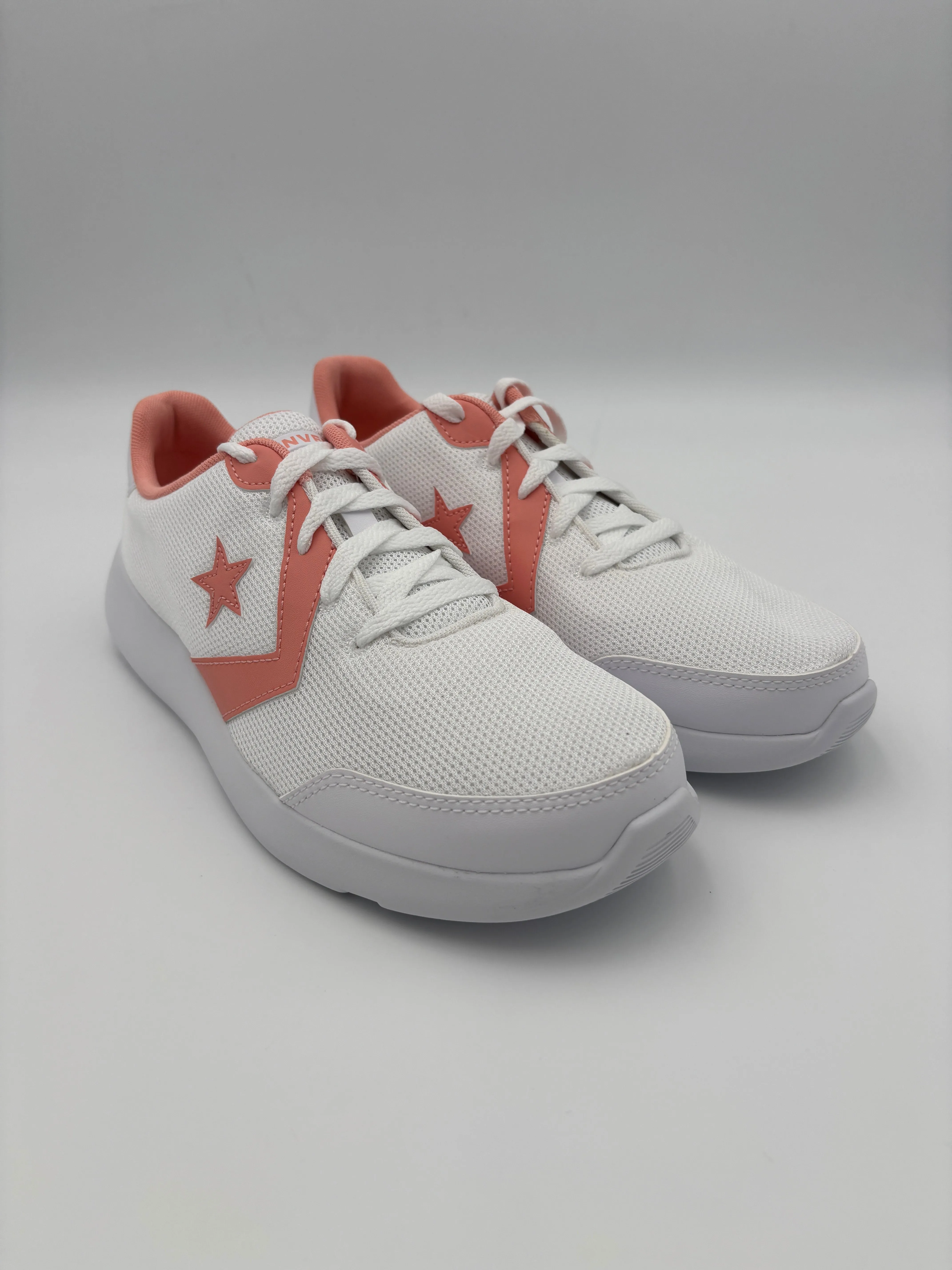 CONVERSE WOMEN'S ALL-STAR RUN WHITE/PINK RUNNING SHOES