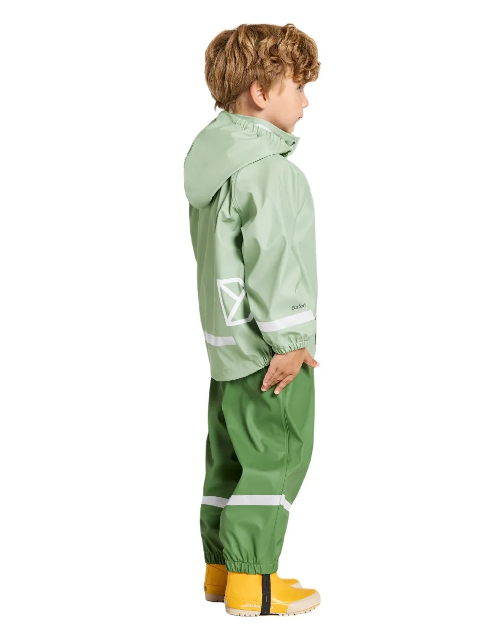 Didriksons Childrens Slaskeman Rain Set