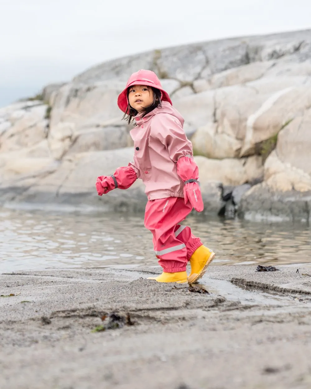 Didriksons Childrens Slaskeman Rain Set