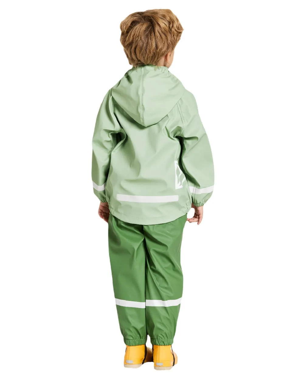 Didriksons Childrens Slaskeman Rain Set
