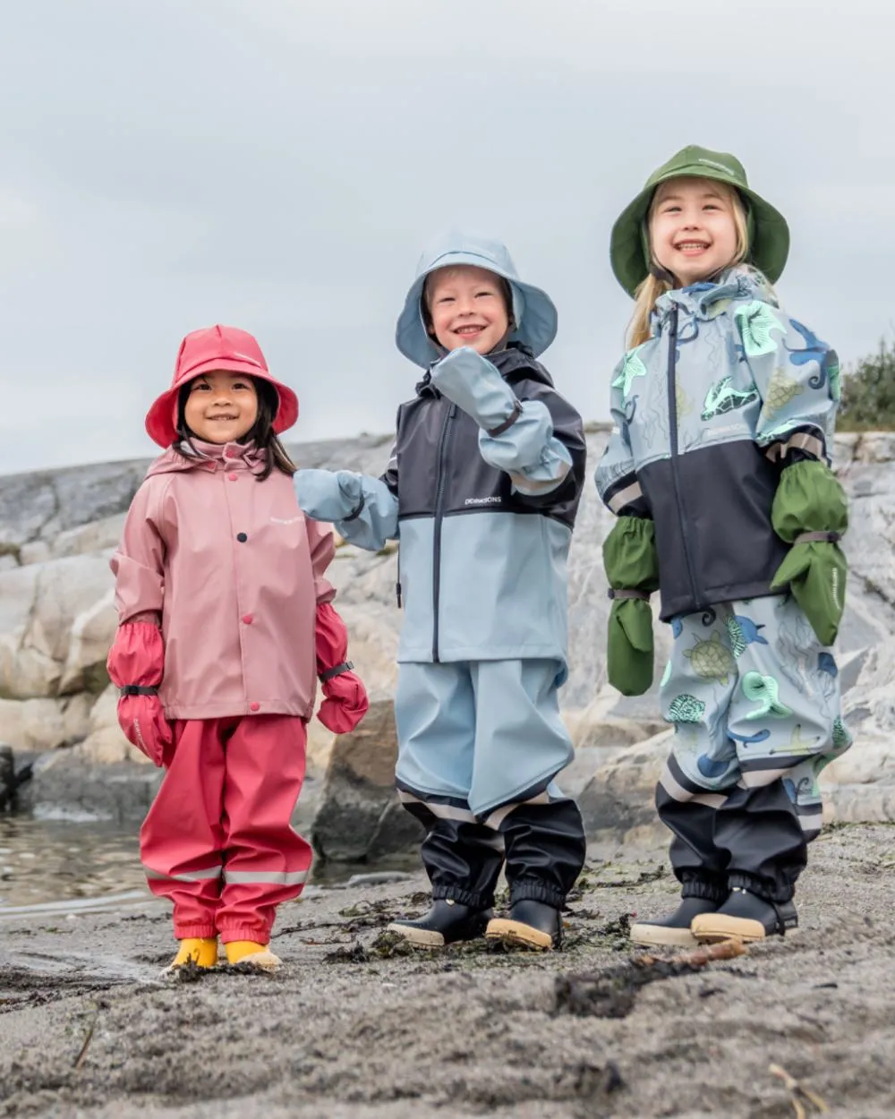 Didriksons Kids Waterman Rain Set 11