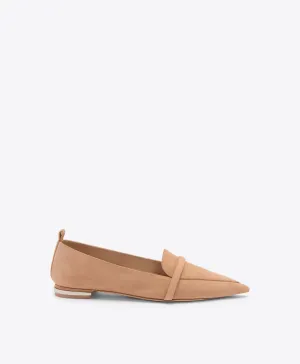 Dora Buff Suede Loafers