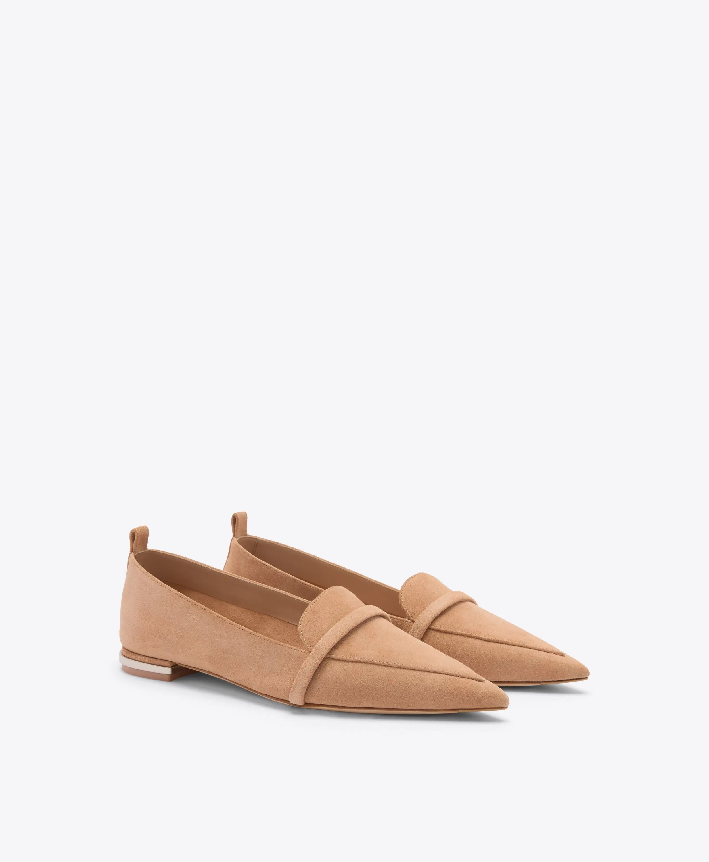 Dora Buff Suede Loafers