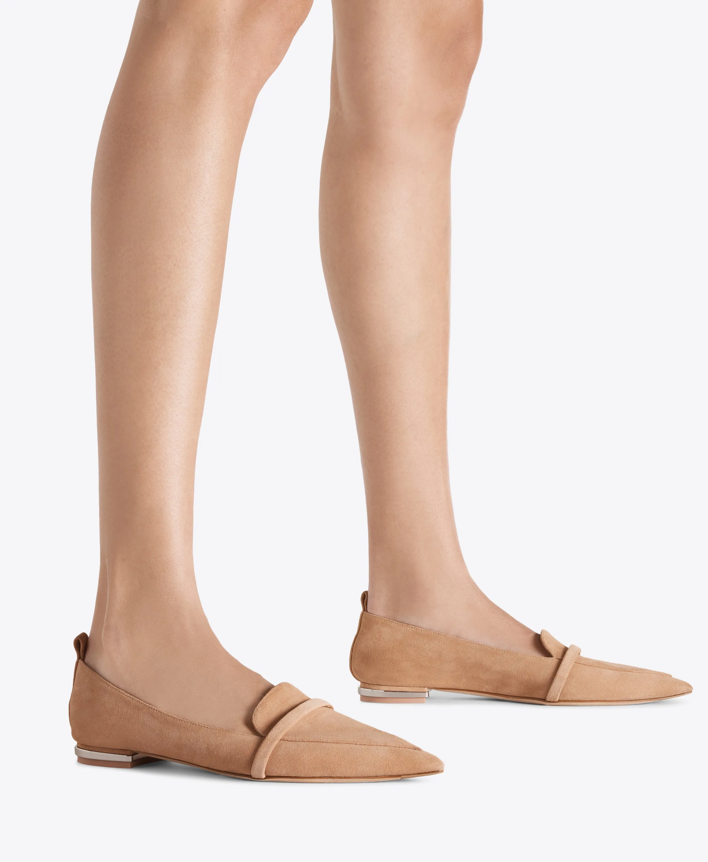Dora Buff Suede Loafers
