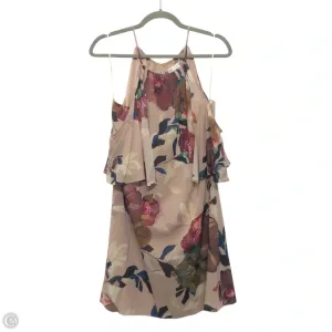 Dress Casual Short By Trina Turk In Purple & Tan, Size: 6