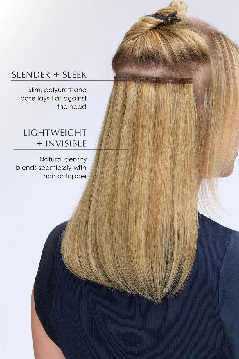 easiPieces 8" L x 4" W Hairpiece by easiHair |Human Hair (1 Piece)