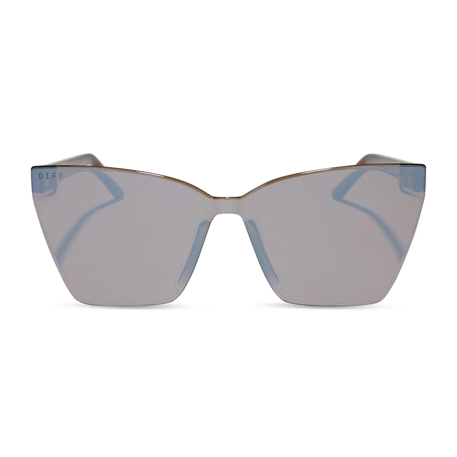 GOLDIE - SEQUOIA TORTOISE   BROWN GOLD FLASH SUNGLASSES