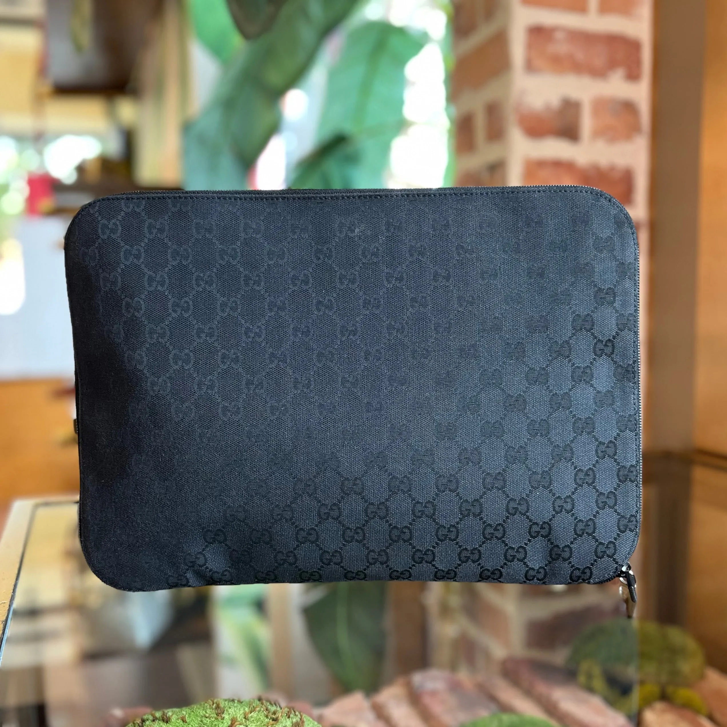 GUCCI Black GG Canvas Portfolio