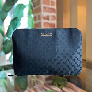 GUCCI Black GG Canvas Portfolio