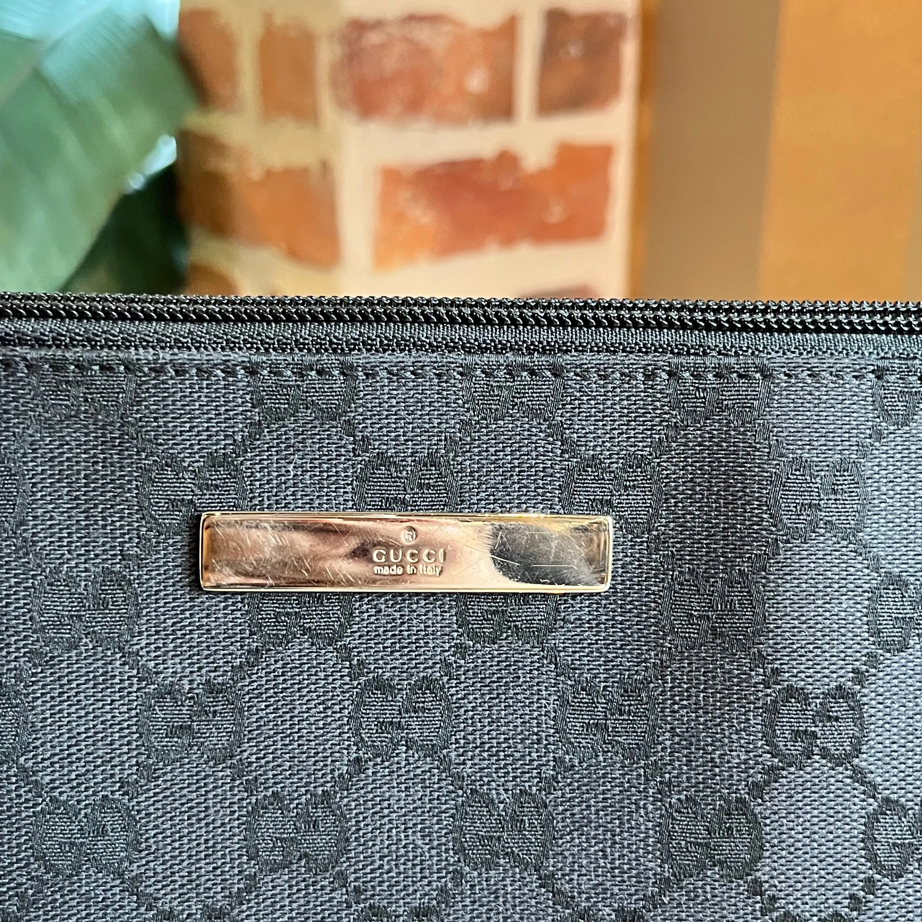GUCCI Black GG Canvas Portfolio