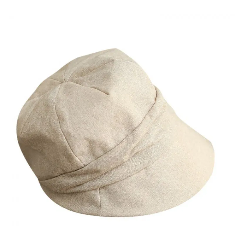 Hat female spring and summer Korean style art casual duck tongue beret