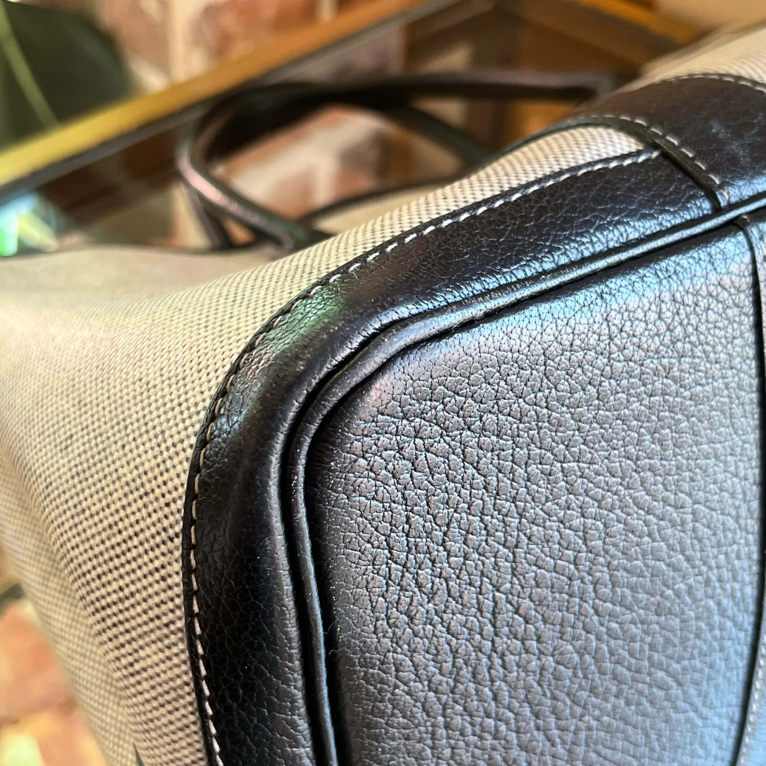 HERMES Garden Party 36 Buffle Skipper Toile Tote Bag DIA293
