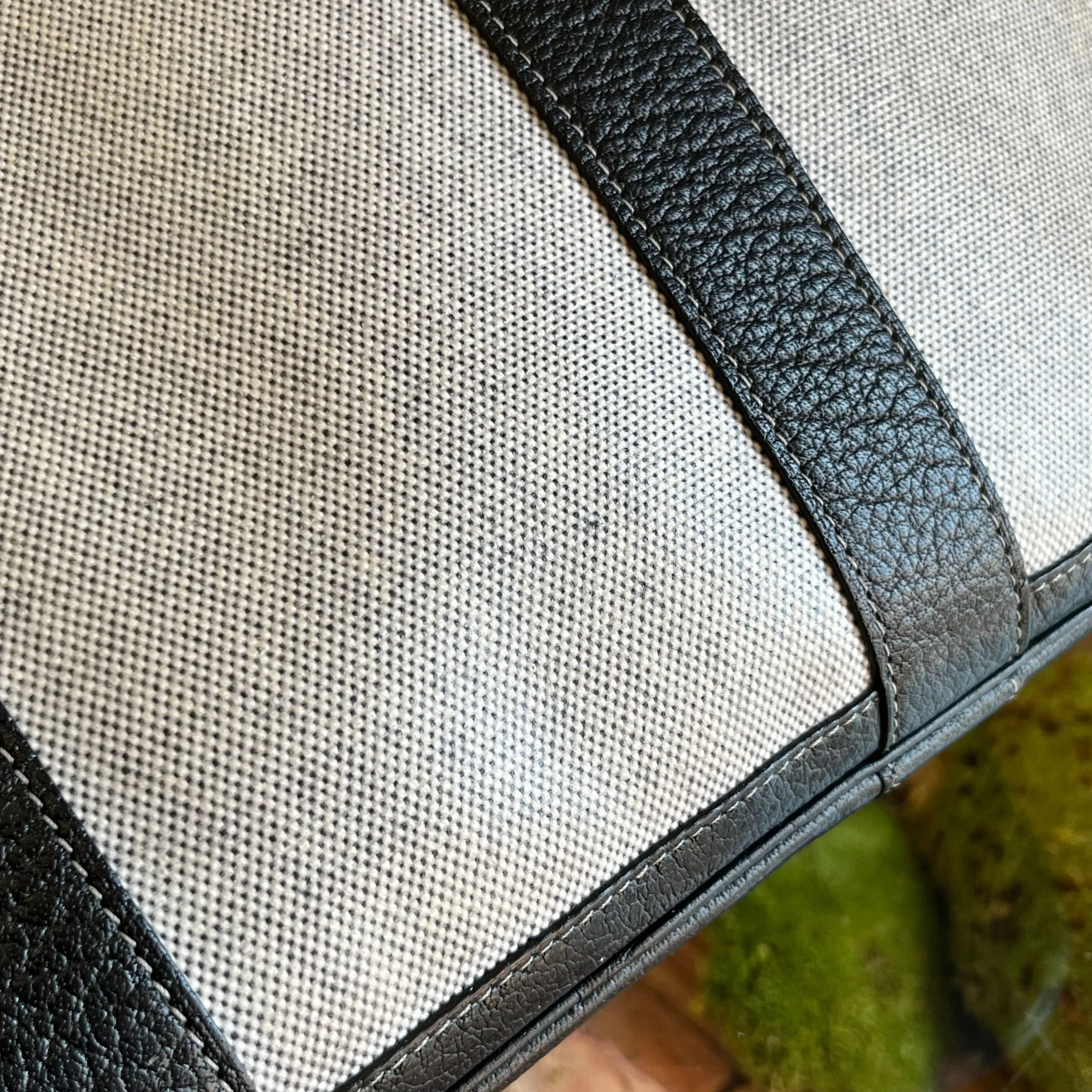 HERMES Garden Party 36 Buffle Skipper Toile Tote Bag DIA293