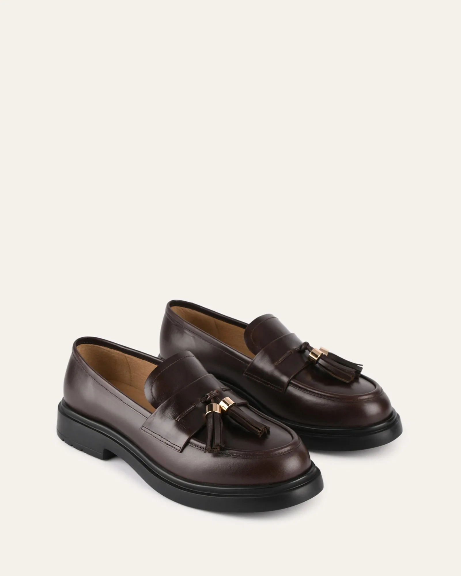 JULIUS LOAFERS CACAO LEATHER