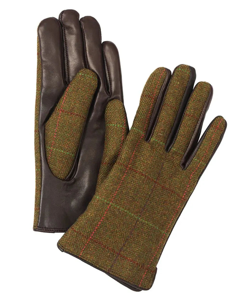 Laksen Womens Burley Tweed Lambskin Gloves