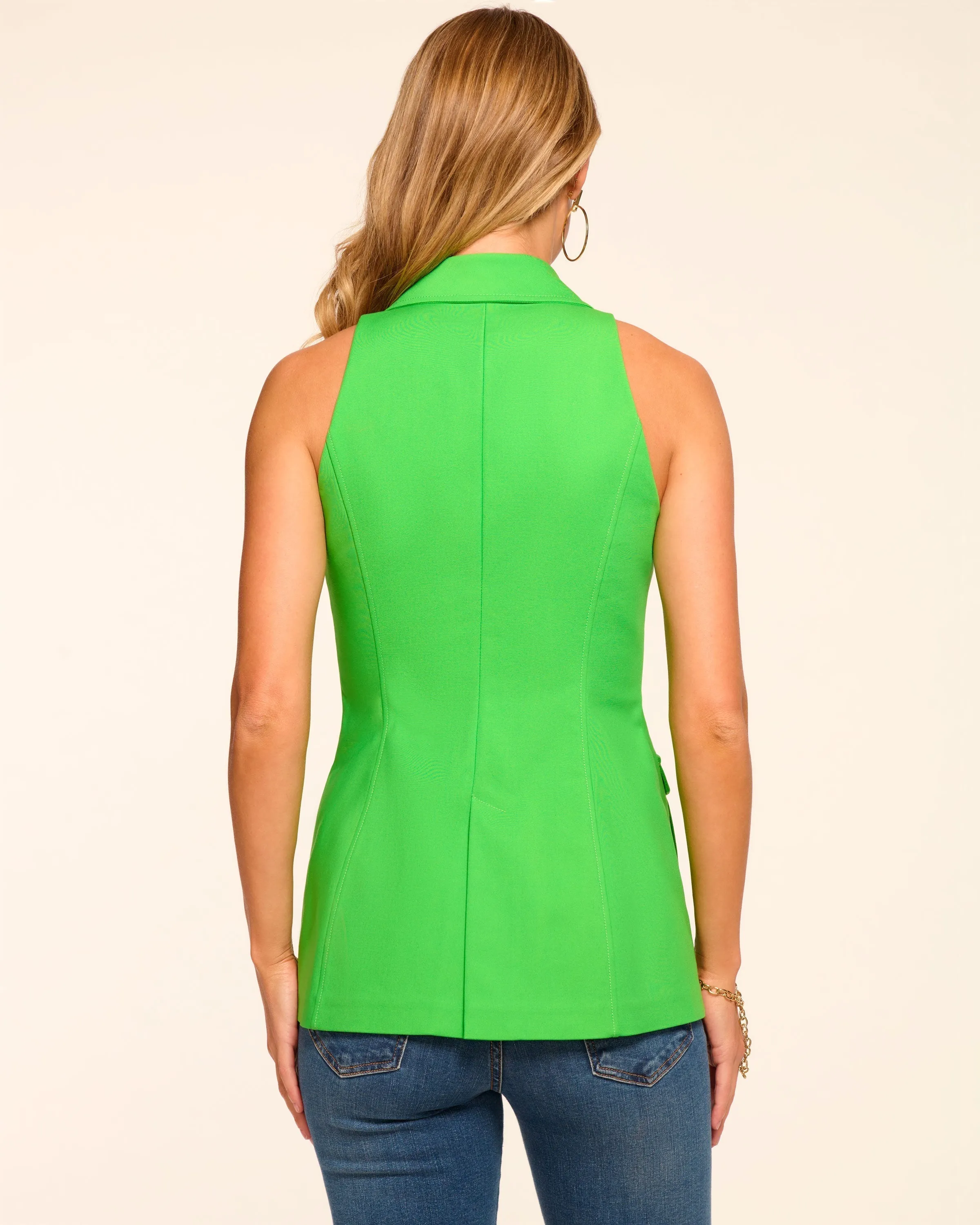 Lisa Stretch Cotton Vest