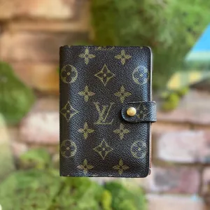 LOUIS VUITTON Agenda Cover Monogram Canvas Planner