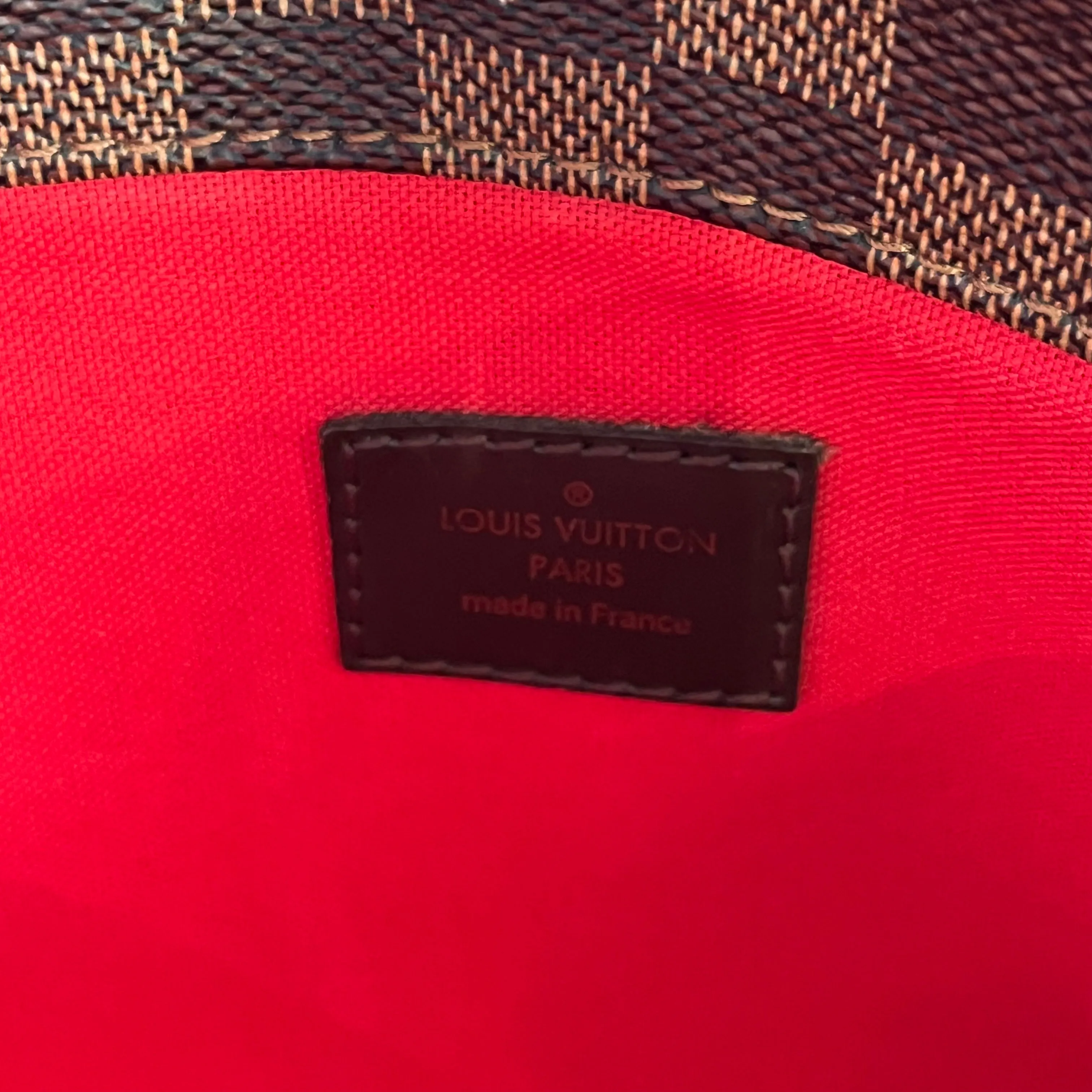 LOUIS VUITTON Bloomsbury PM Damier Ebene Canvas Crossbody Bag TS4019