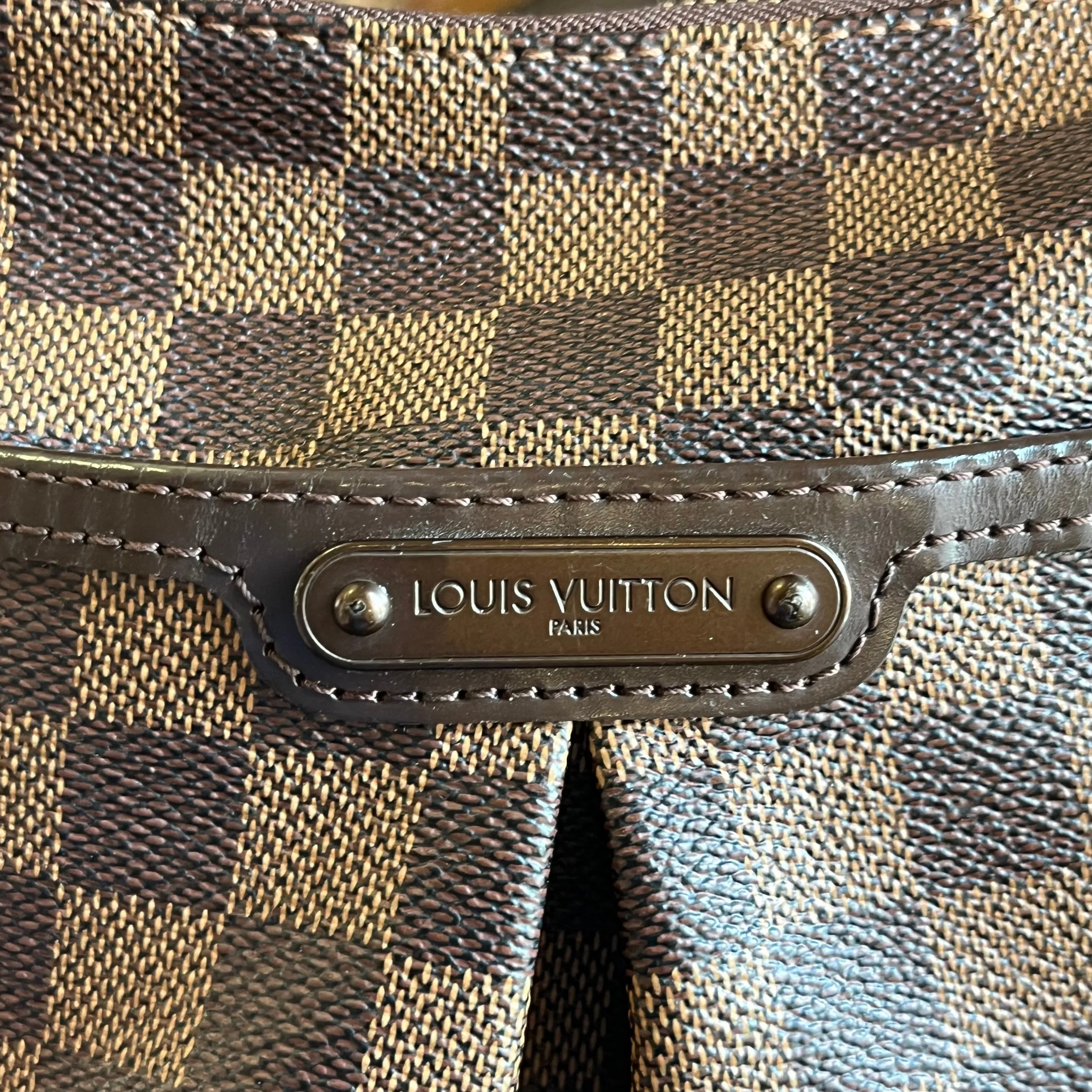 LOUIS VUITTON Bloomsbury PM Damier Ebene Canvas Crossbody Bag TS4019