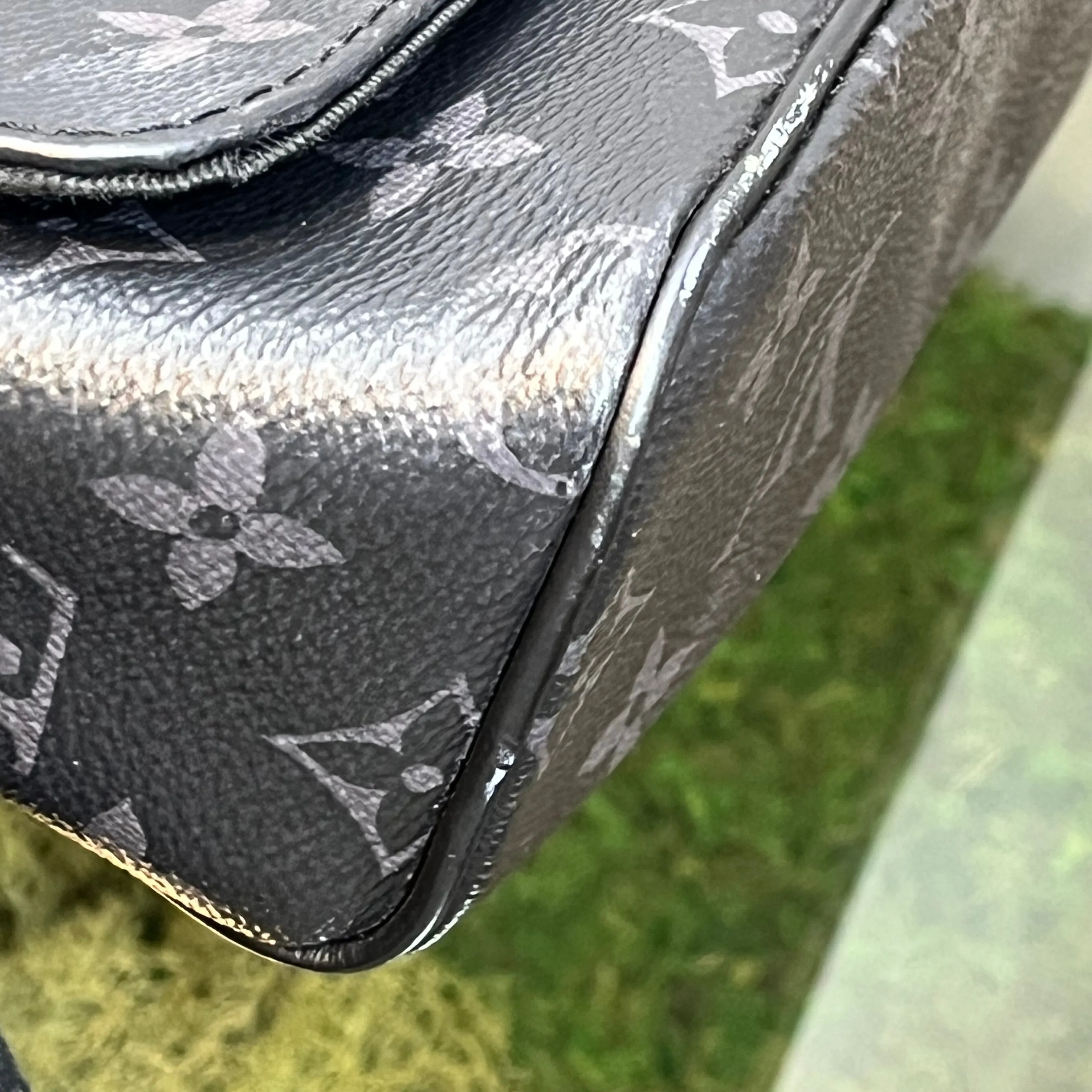 LOUIS VUITTON  District PM Damier Graphite Canvas Crossbody Bag