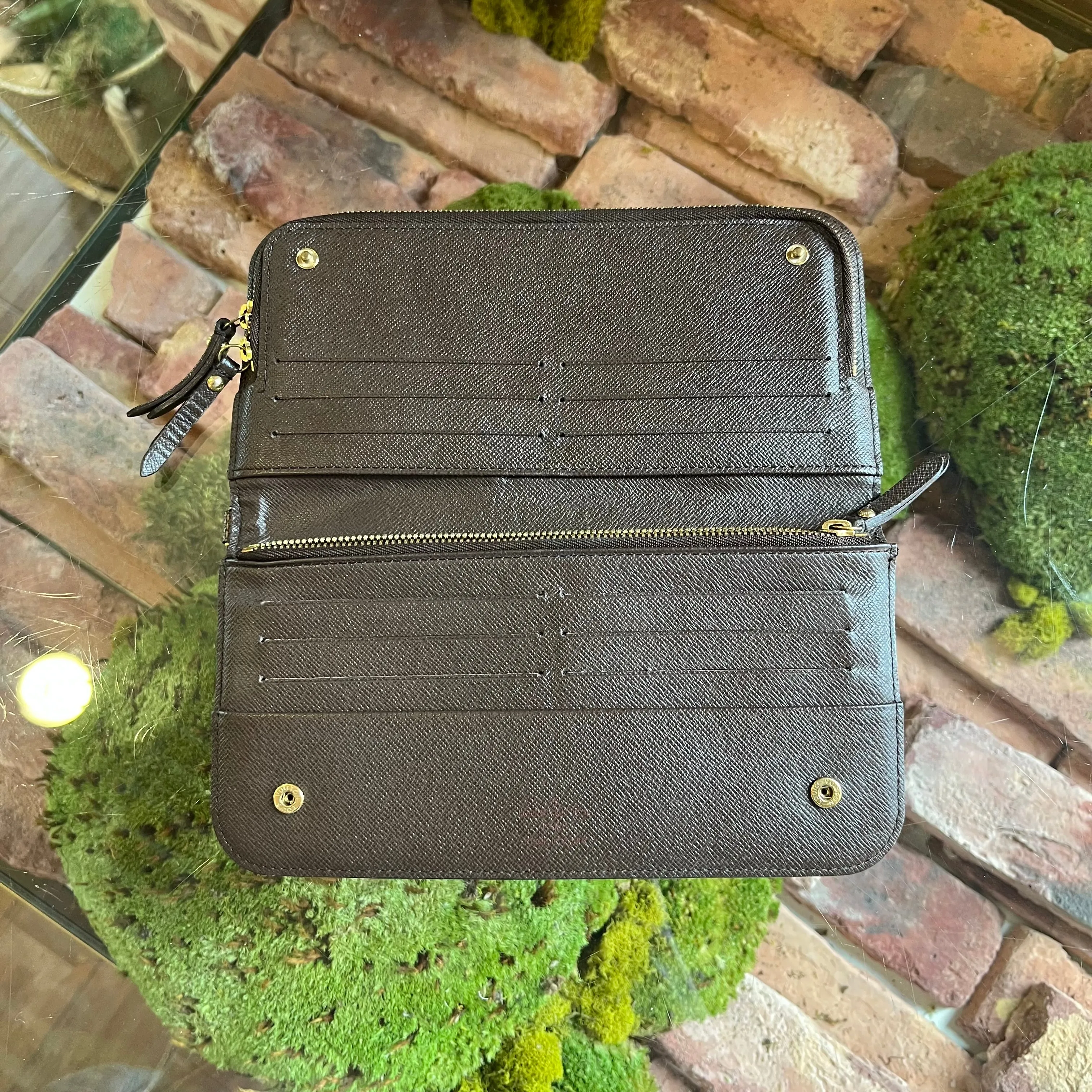 LOUIS VUITTON Insolite Damier Ebene Wallet