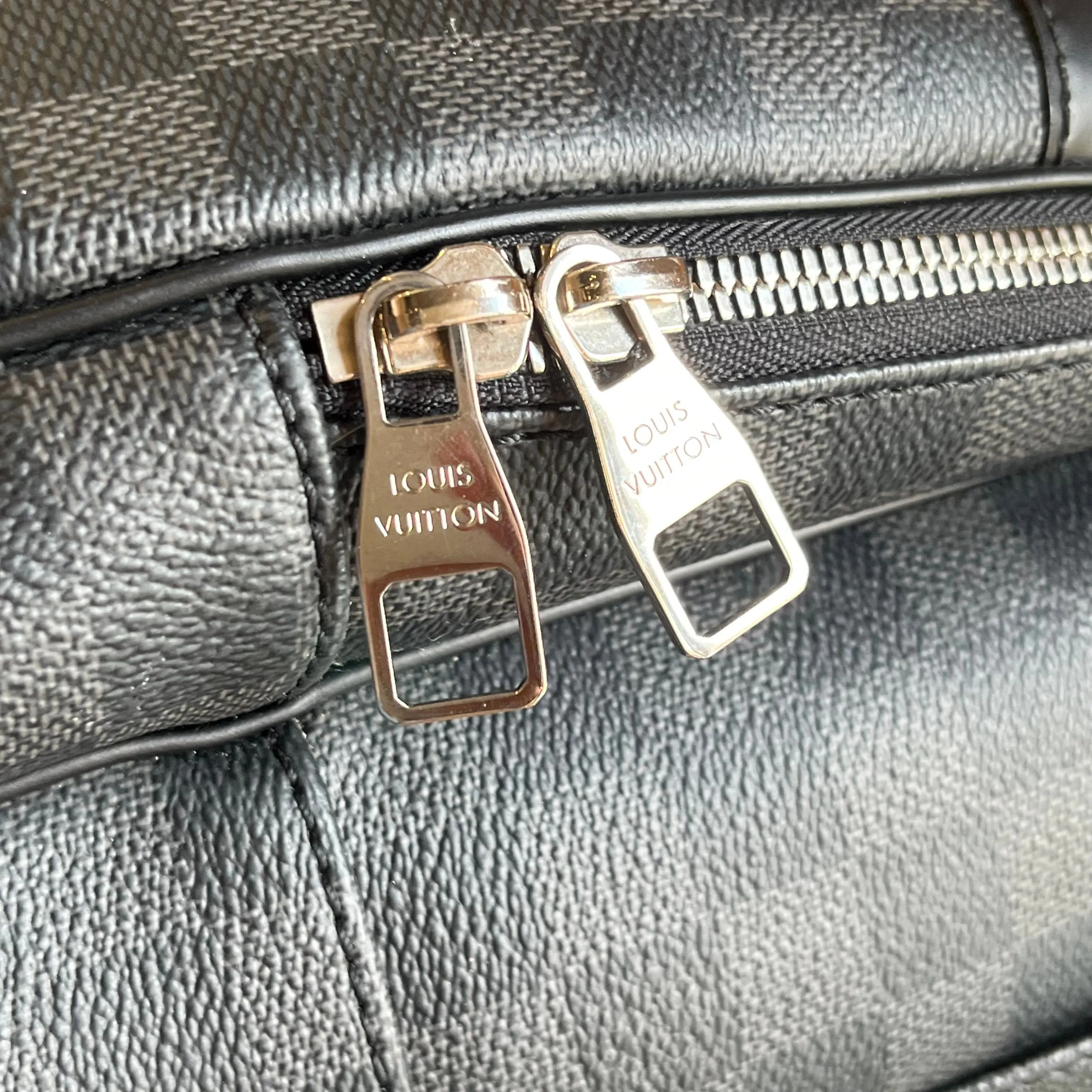 LOUIS VUITTON Michael Damier Graphite Canvas Backpack