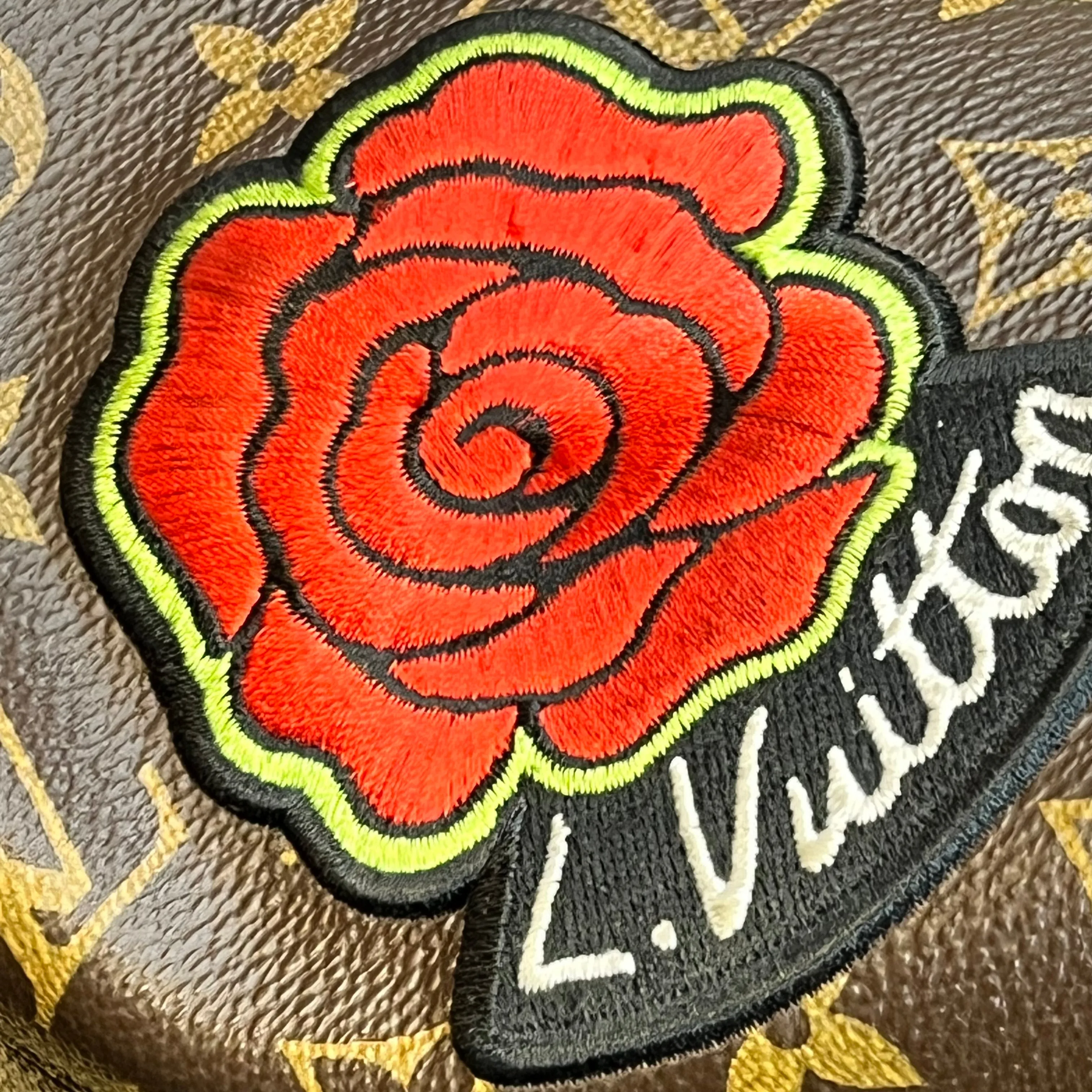 LOUIS VUITTON Neverfull MM Limited Edition Monogram Patches Tote