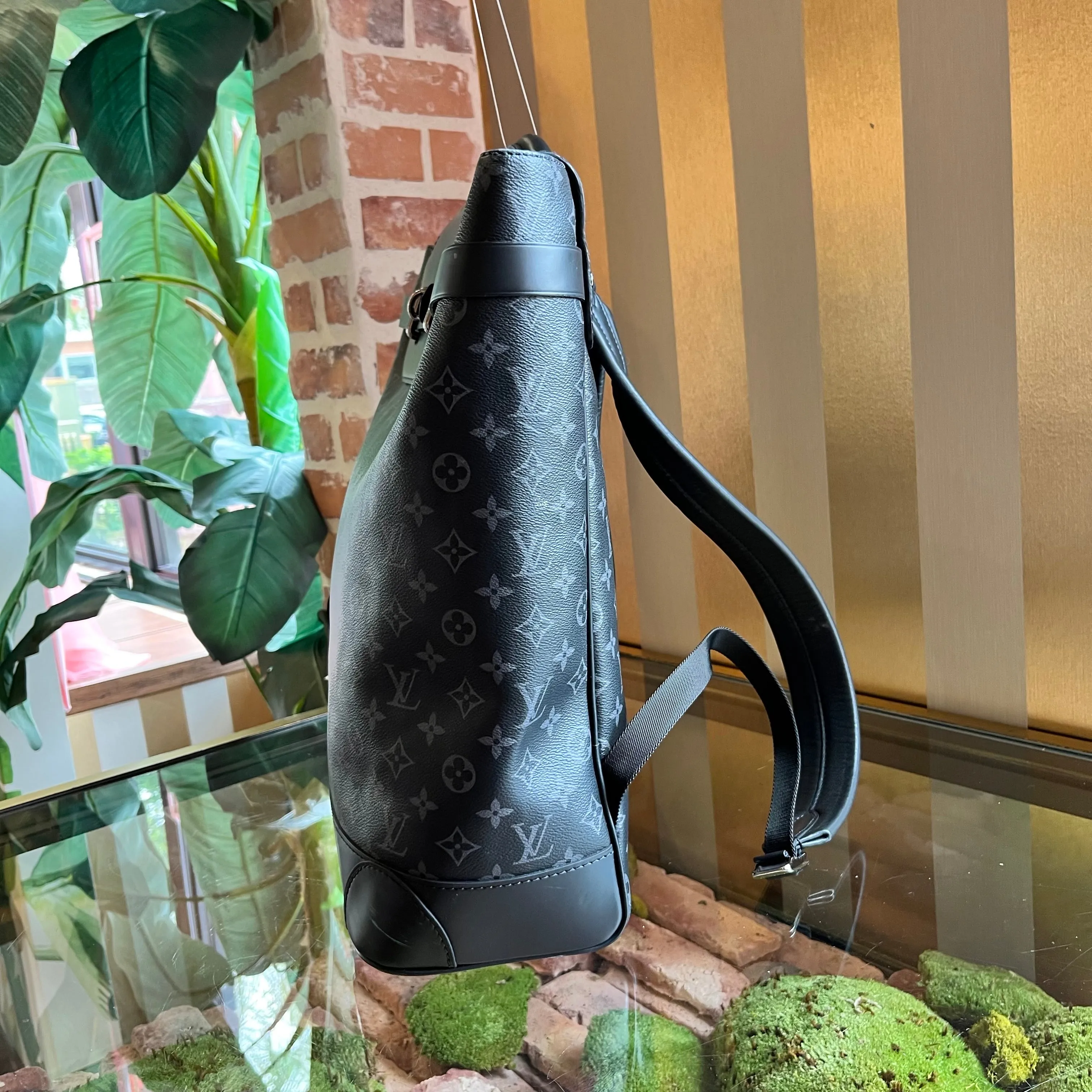 LOUIS VUITTON Steamer Monogram Eclipse Backpack