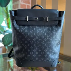 LOUIS VUITTON Steamer Monogram Eclipse Backpack