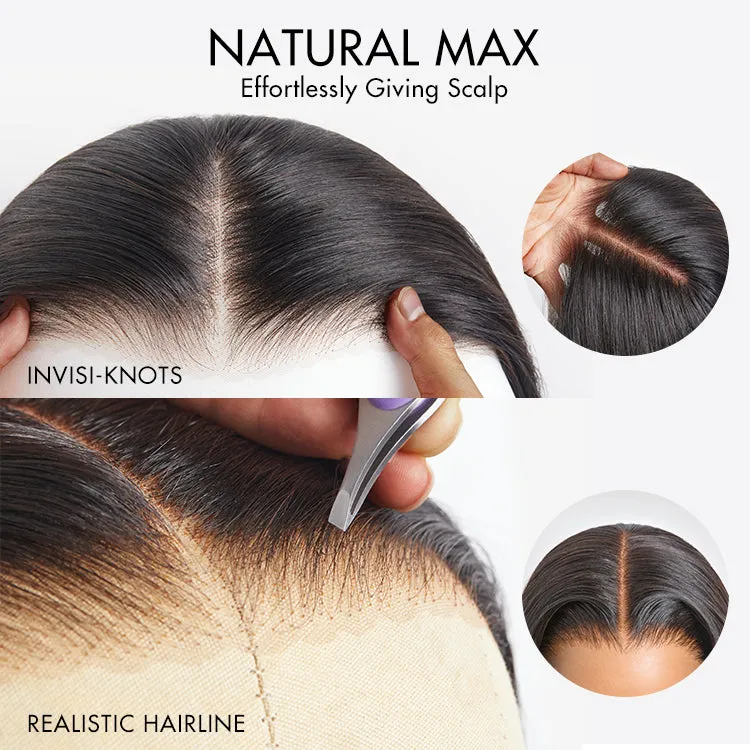 Luvme Hair PartingMax Glueless Wig Ready to Go Silky Straight 7x6 Closure HD Lace Pre Plucked & Bleached Breathable Cap