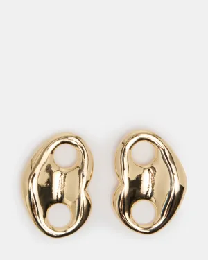 MARINER STUD EARRINGS GOLD