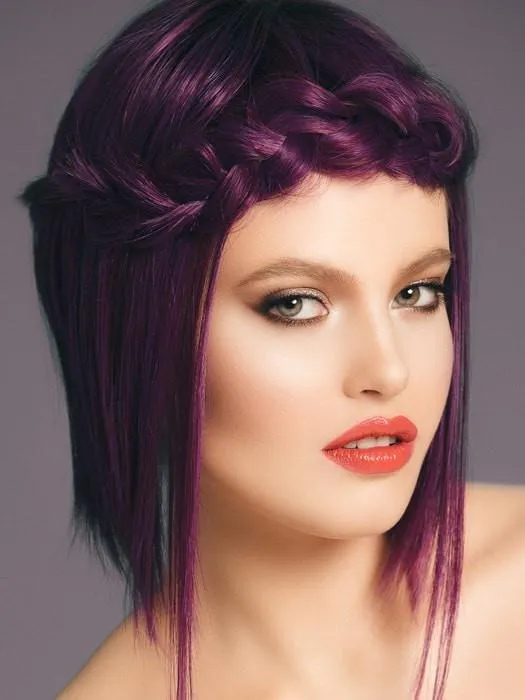 Midnight Berry | HF Synthetic Wig (Basic Cap)