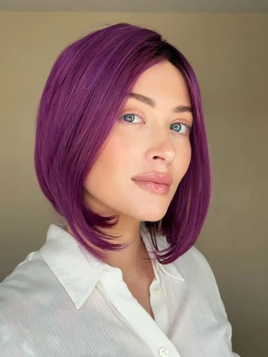 Midnight Berry | HF Synthetic Wig (Basic Cap)
