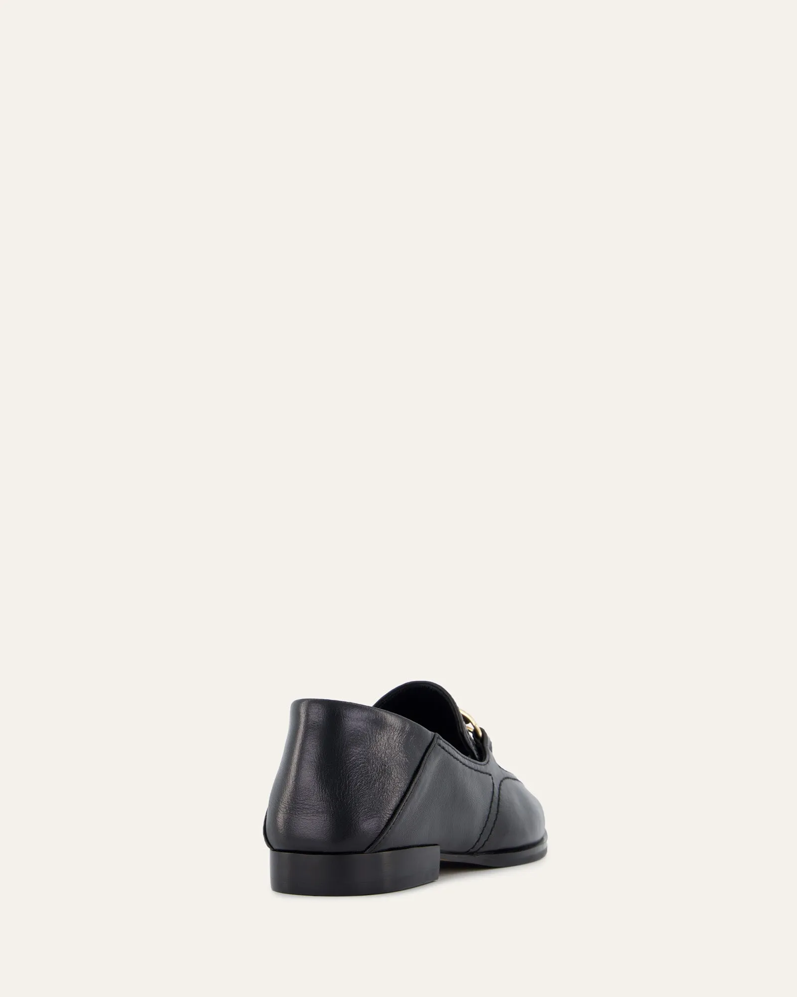 RILEY LOAFERS BLACK CRINKLE LEATHER
