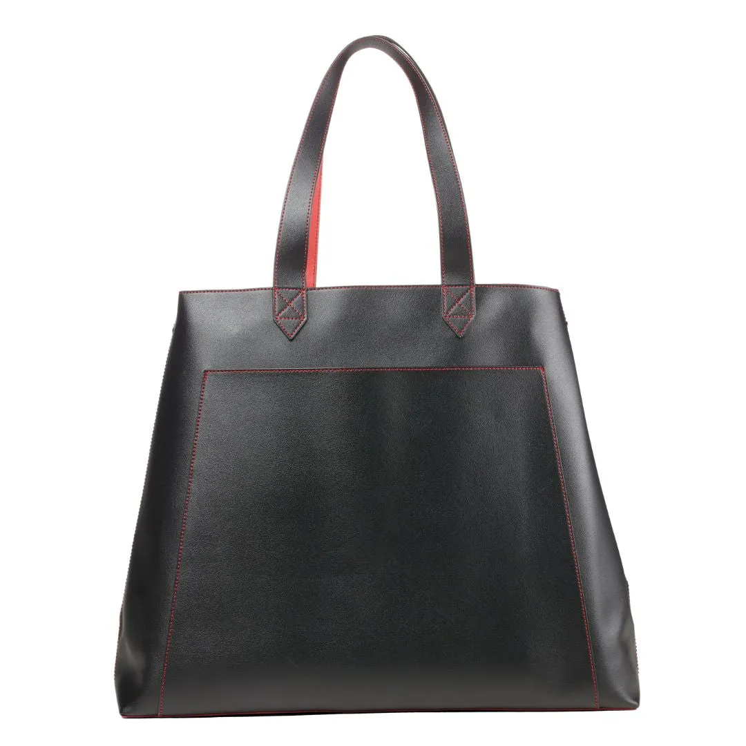 Rouge Noir Tote With Laptop Sleeve 15"
