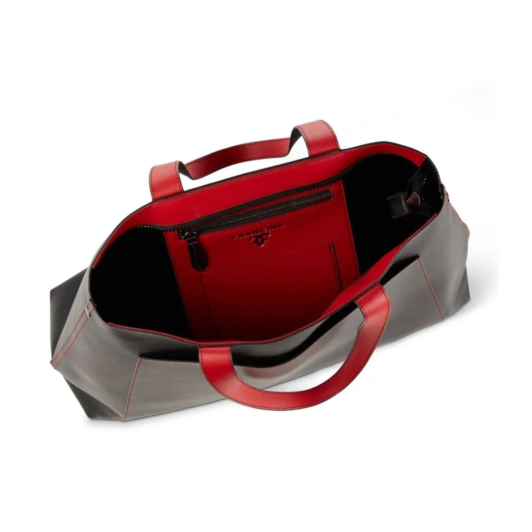 Rouge Noir Tote With Laptop Sleeve 15"