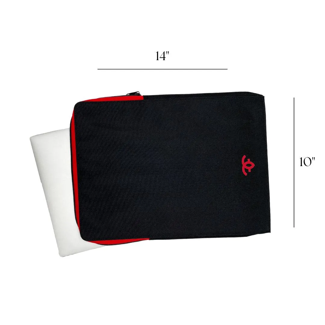 Rouge Noir Tote With Laptop Sleeve 15"