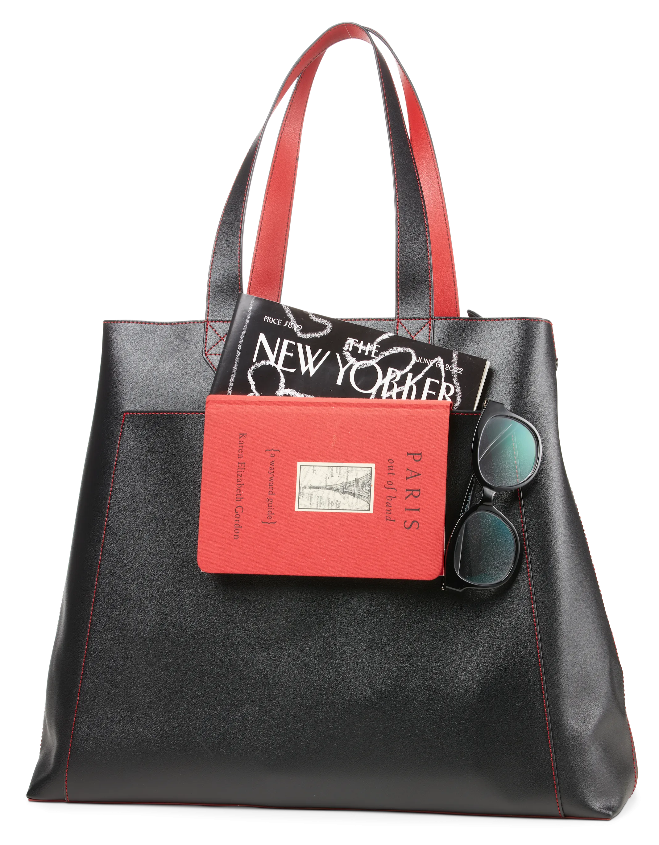 Rouge Noir Tote With Laptop Sleeve 15"