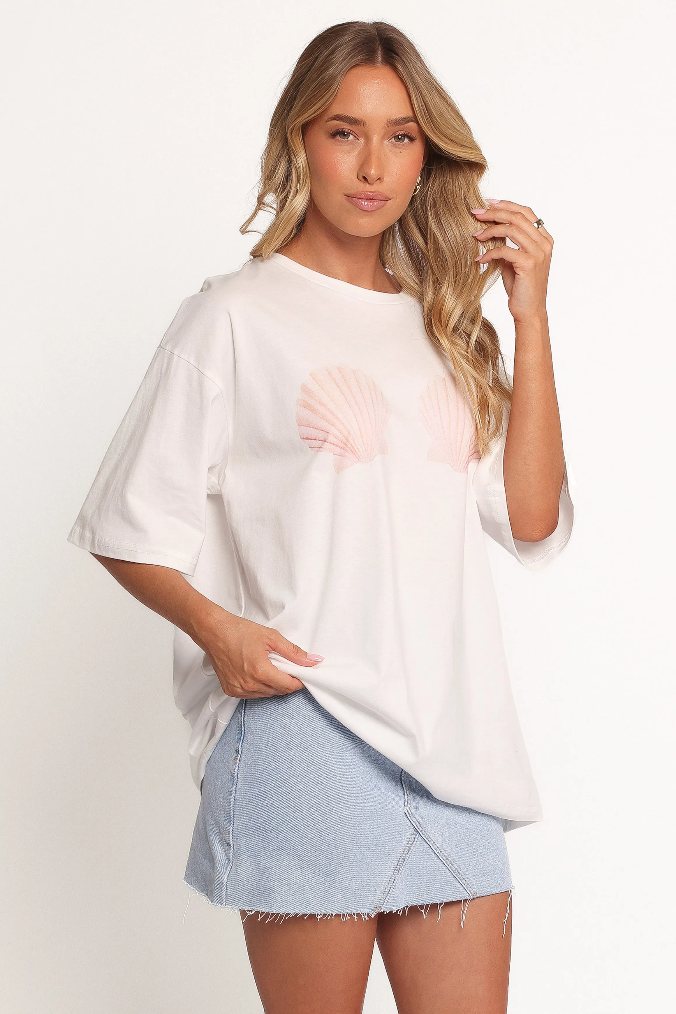 Sammie Graphic Tee - White