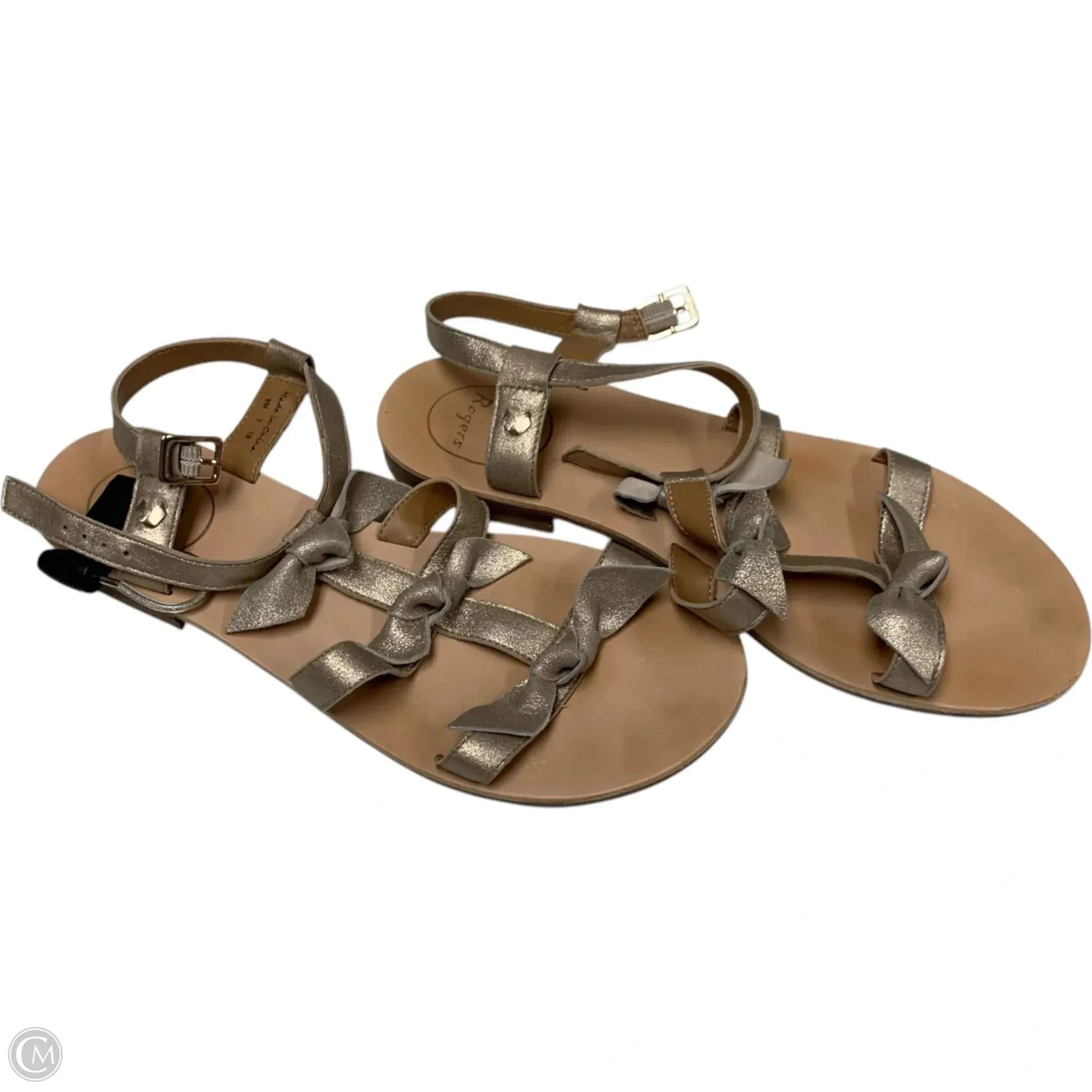 Sandals Designer By Jack Rogers In Beige, Size: 9